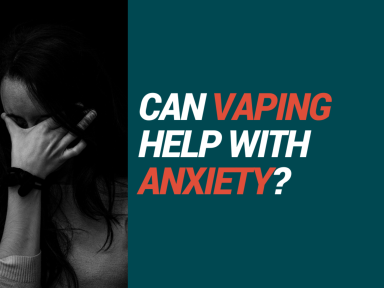 Can Vaping Help with Anxiety?